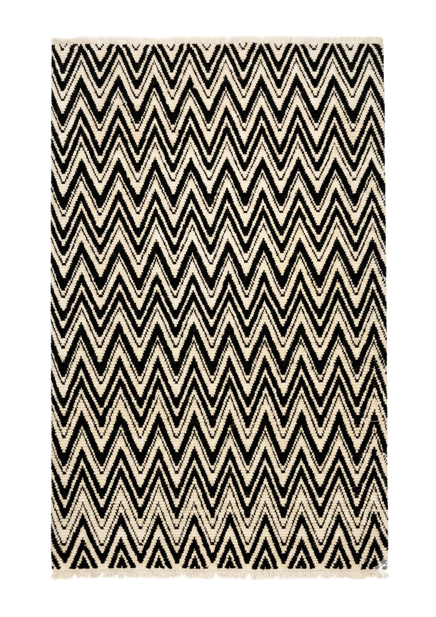 Chevron Geometric Rug, modern rug, 183 × 274 cm (6'0" × 9'0"), Wool