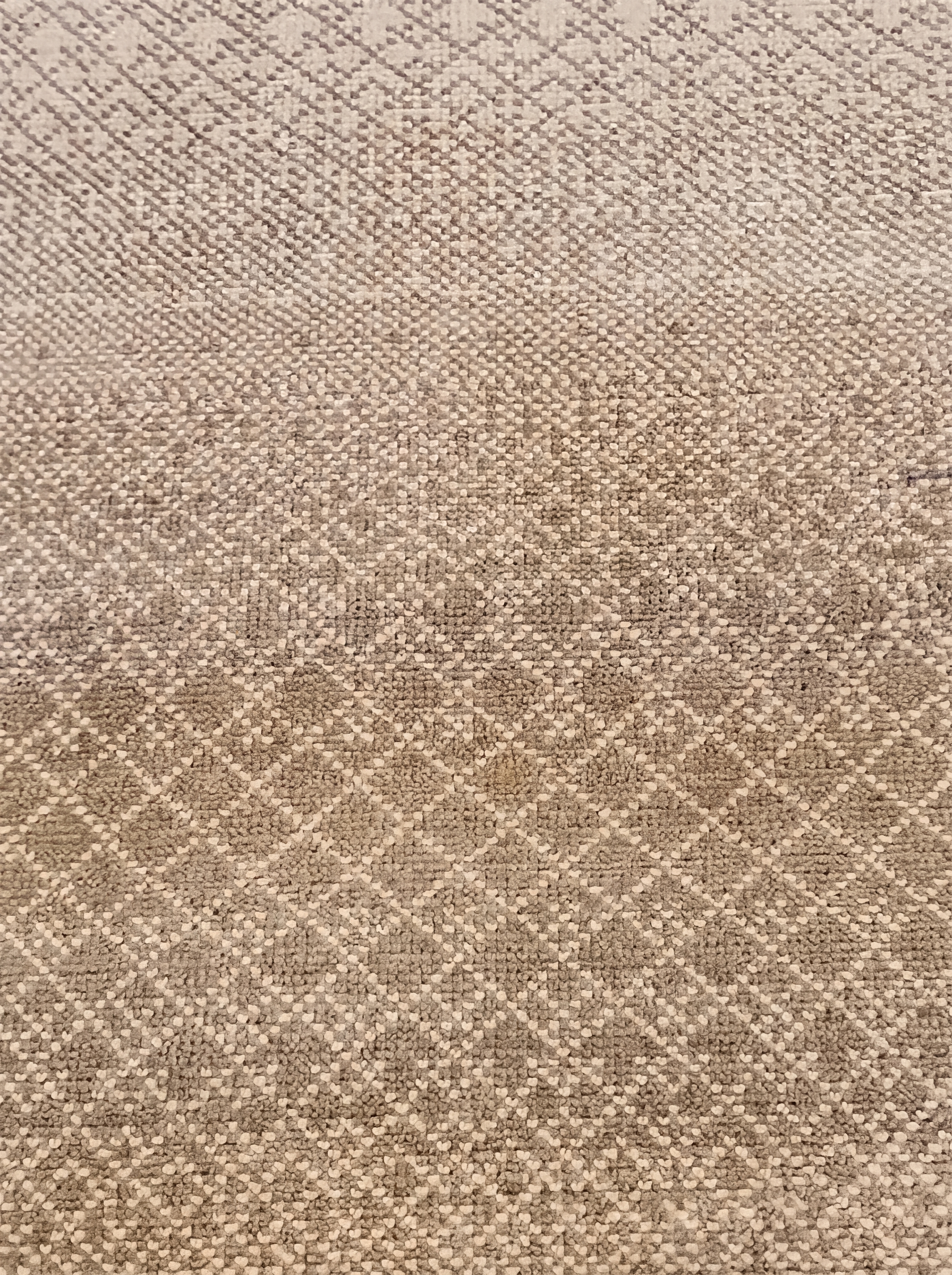 Moroccan All-Over Diamond Ivory, Morocco modern rug, in warm ivory, Wool, 183 × 290 cm (6'0" × 9'6"), Nasim Carpets Malaysia — view 4