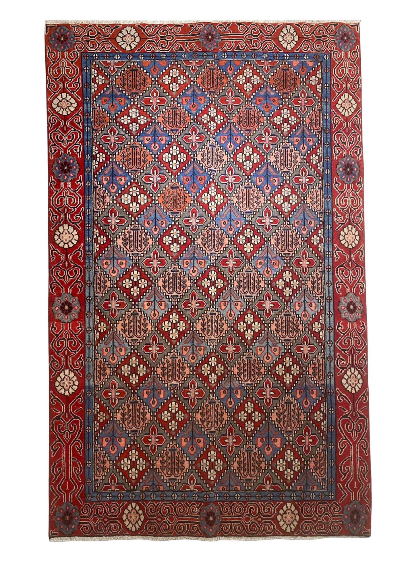 Bidjar Herati All-Over Design, Wool, 2 × 3 m (6'7" × 9'10"), Nasim Carpets Malaysia — view 1