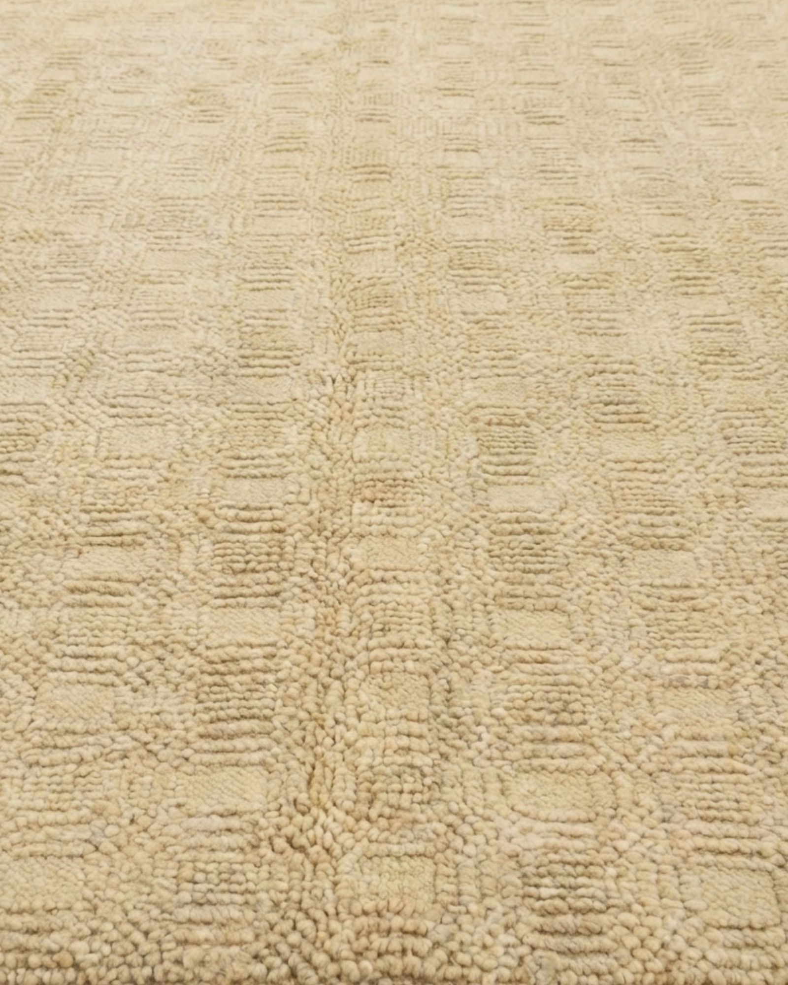 Jute Textured Natural Rug, India modern rug, in ivory, Wool, 213 × 304 cm (7'0" × 10'0"), Nasim Carpets Malaysia — view 3