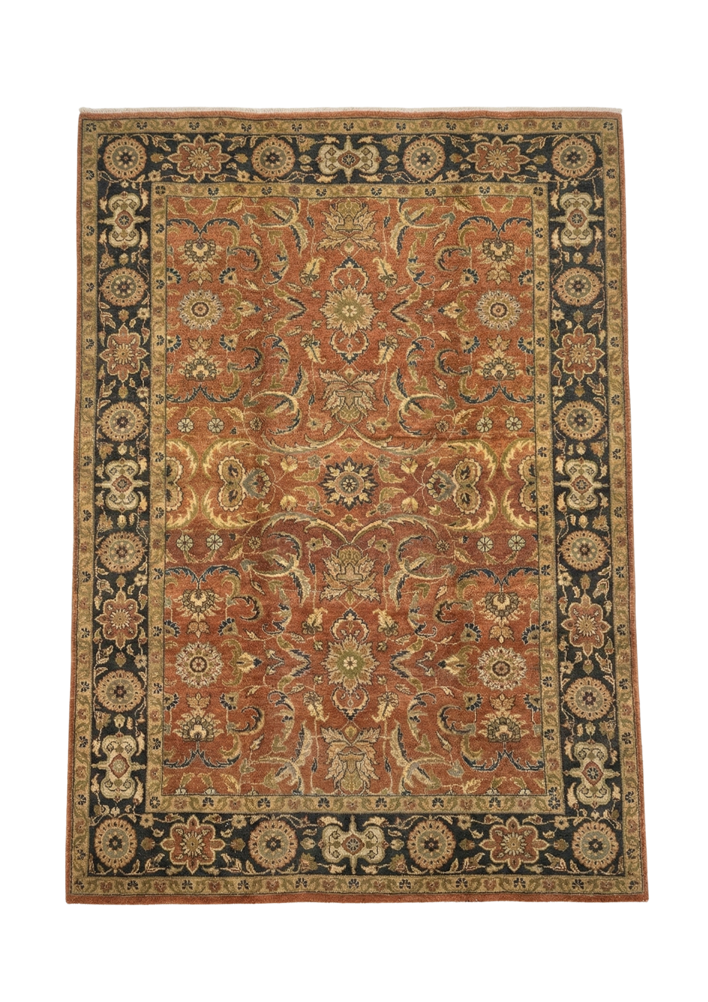Sultanabad-Style All-Over Floral, persian rug, 213 × 305 cm (7'0" × 10'0"), Wool