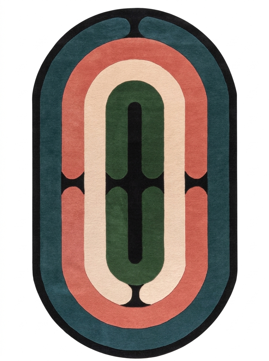 Capsule, custom rug, 200 × 300 cm (6'7" × 9'10"), Nasim Carpets Malaysia