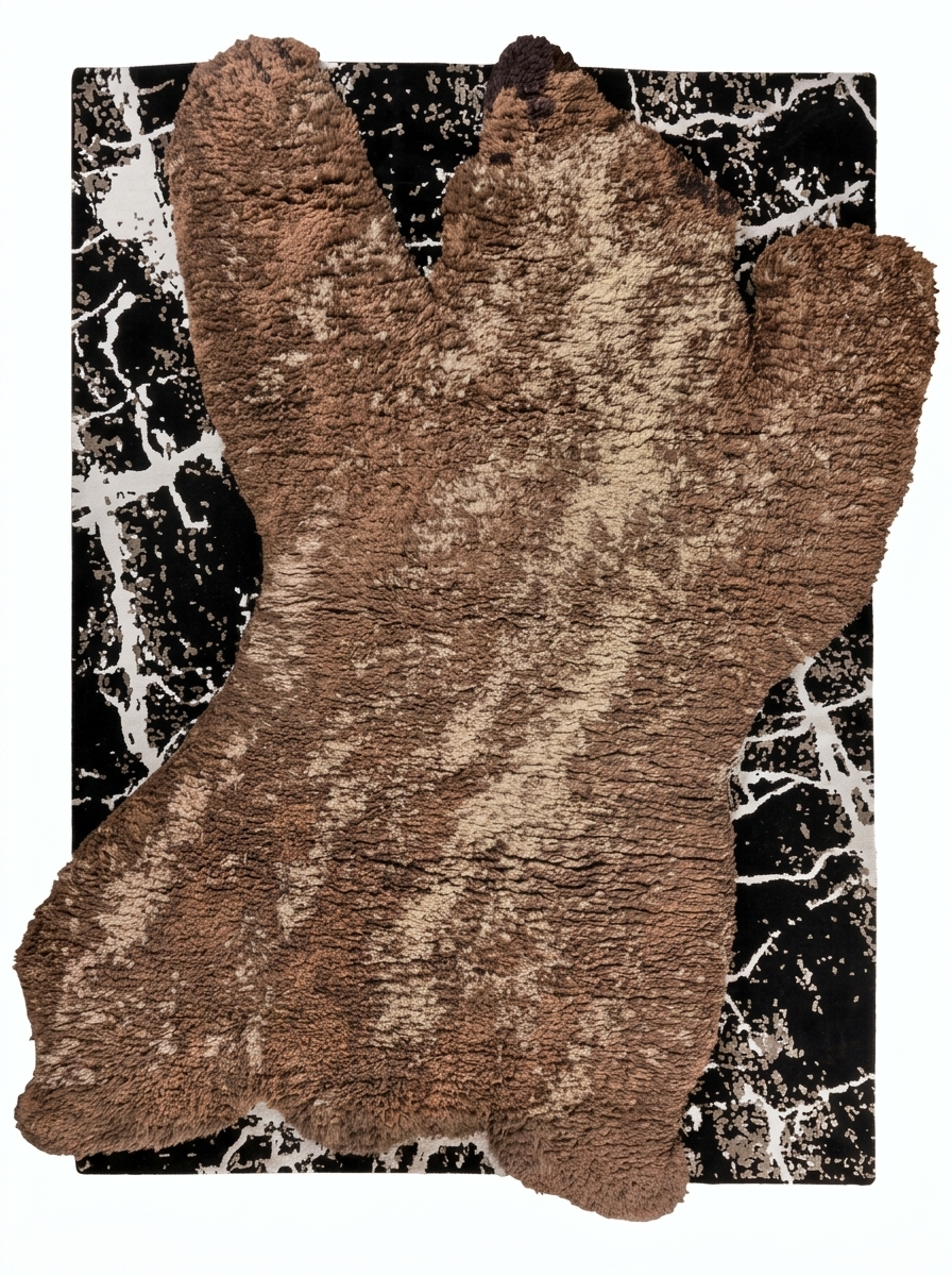 Brother Bear, custom rug, 200 × 300 cm (6'7" × 9'10"), Nasim Carpets Malaysia