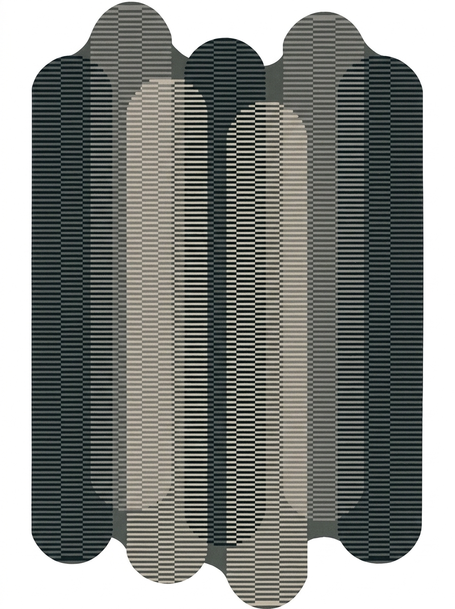 Columnade, custom rug, 200 × 300 cm (6'7" × 9'10"), Nasim Carpets Malaysia