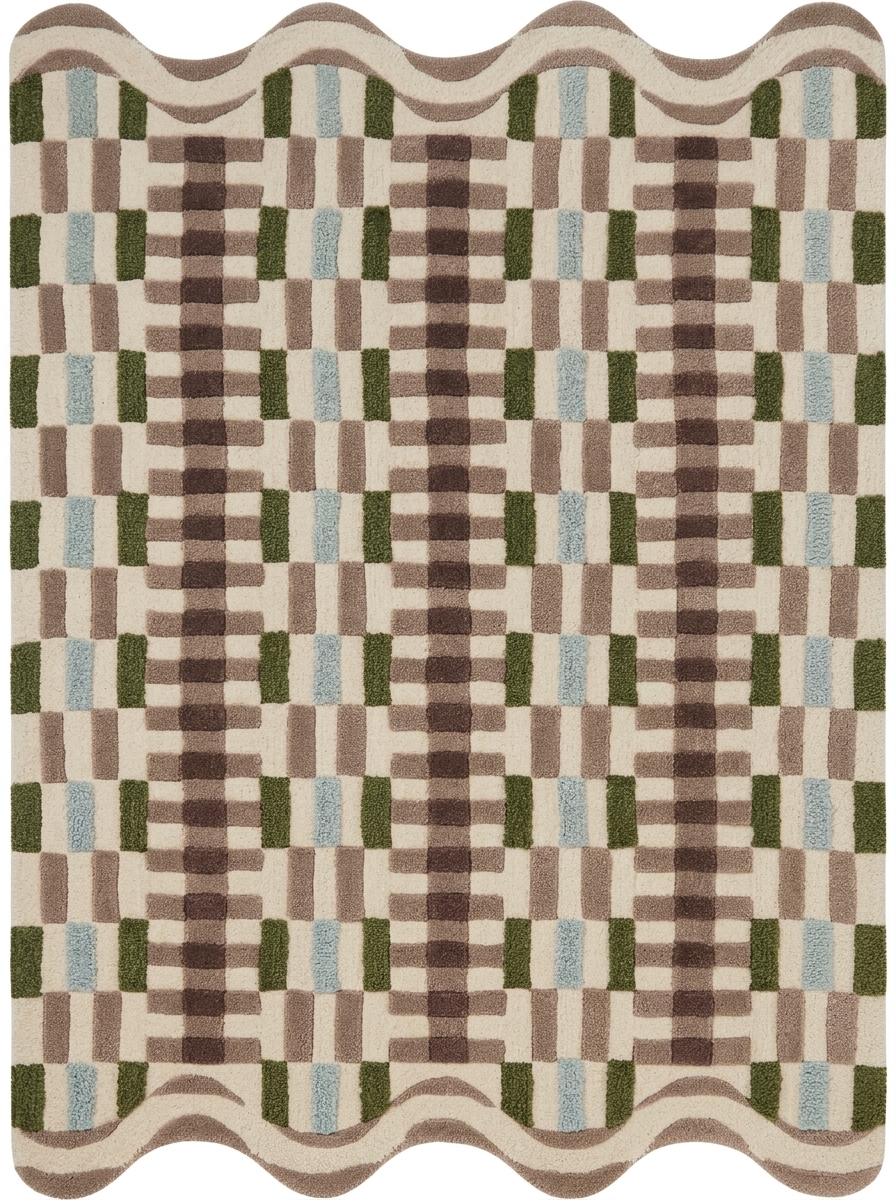 Basketweave, custom rug, 200 × 300 cm (6'7" × 9'10"), Nasim Carpets Malaysia
