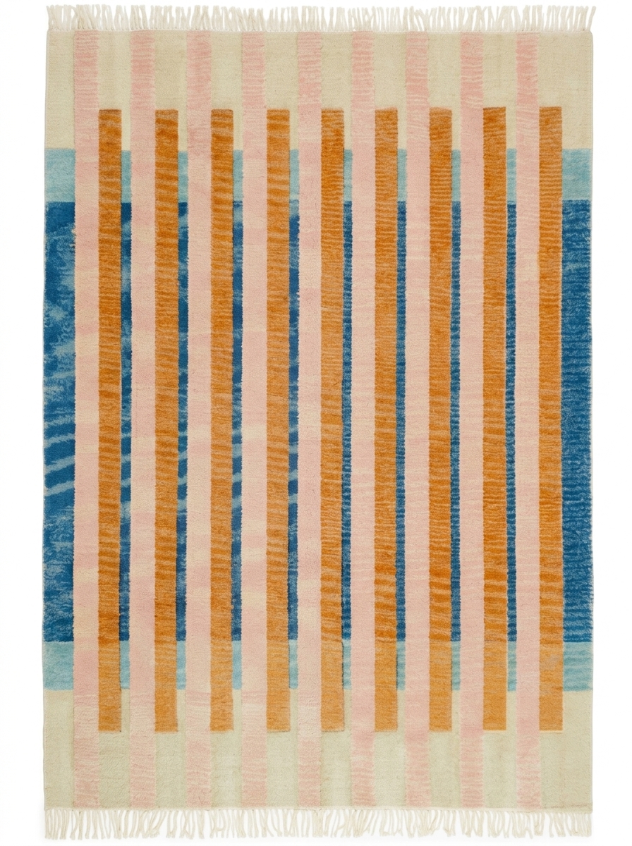 Parallels, custom rug, 200 × 300 cm (6'7" × 9'10"), Nasim Carpets Malaysia