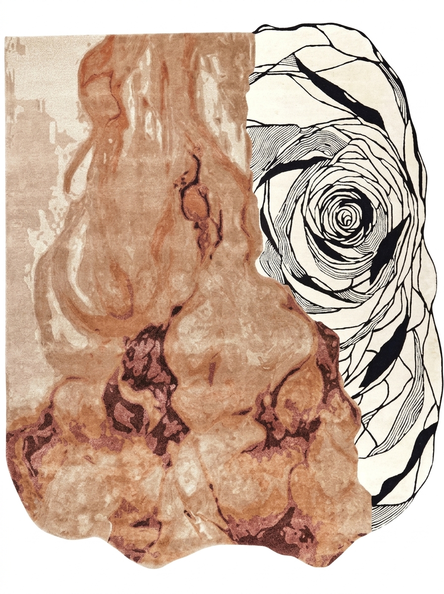 Reverie, custom rug, 200 × 300 cm (6'7" × 9'10"), Nasim Carpets Malaysia