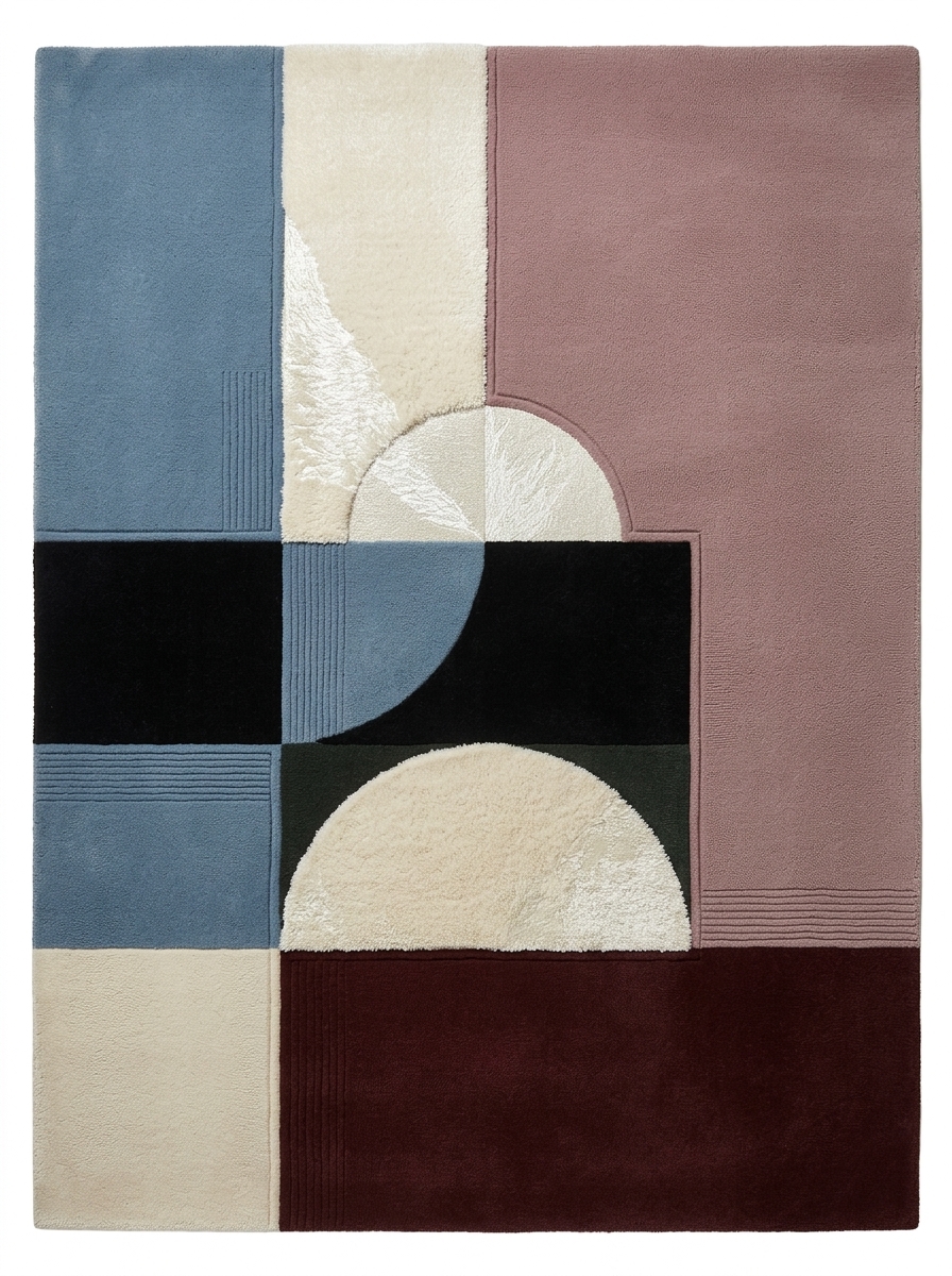 Quadrant, custom rug, 200 × 300 cm (6'7" × 9'10"), Nasim Carpets Malaysia