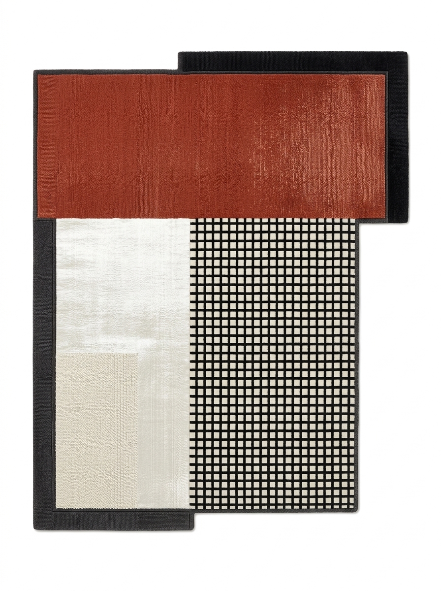 Offset, custom rug, 200 × 300 cm (6'7" × 9'10"), Nasim Carpets Malaysia