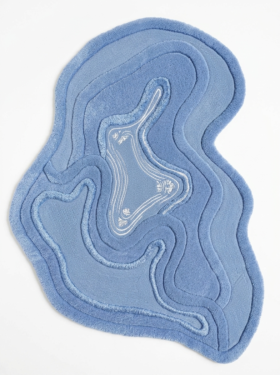 Lagoon, custom rug, 200 × 300 cm (6'7" × 9'10"), Nasim Carpets Malaysia