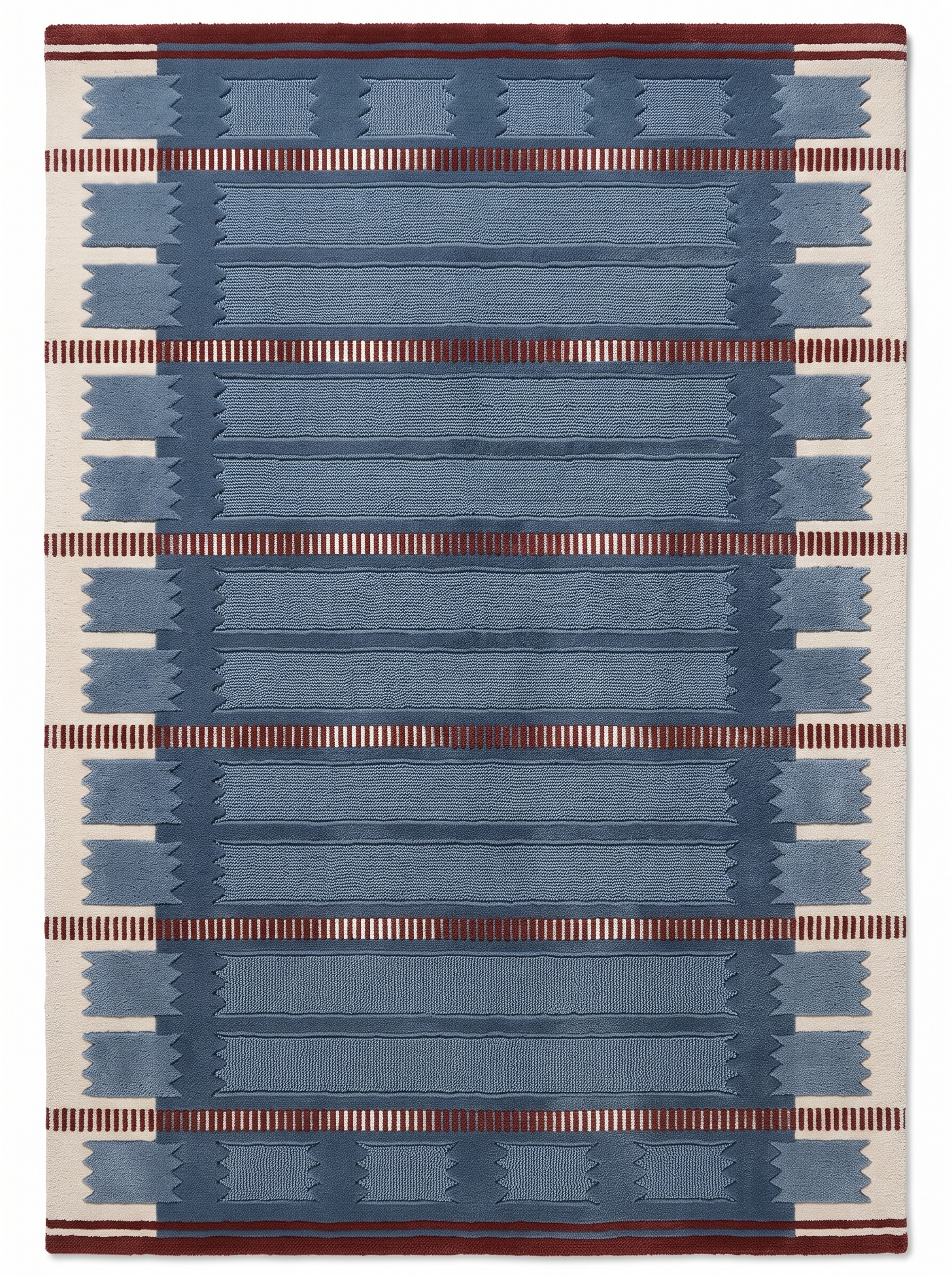 Nordic Terrace, custom rug, 200 × 300 cm (6'7" × 9'10"), Nasim Carpets Malaysia