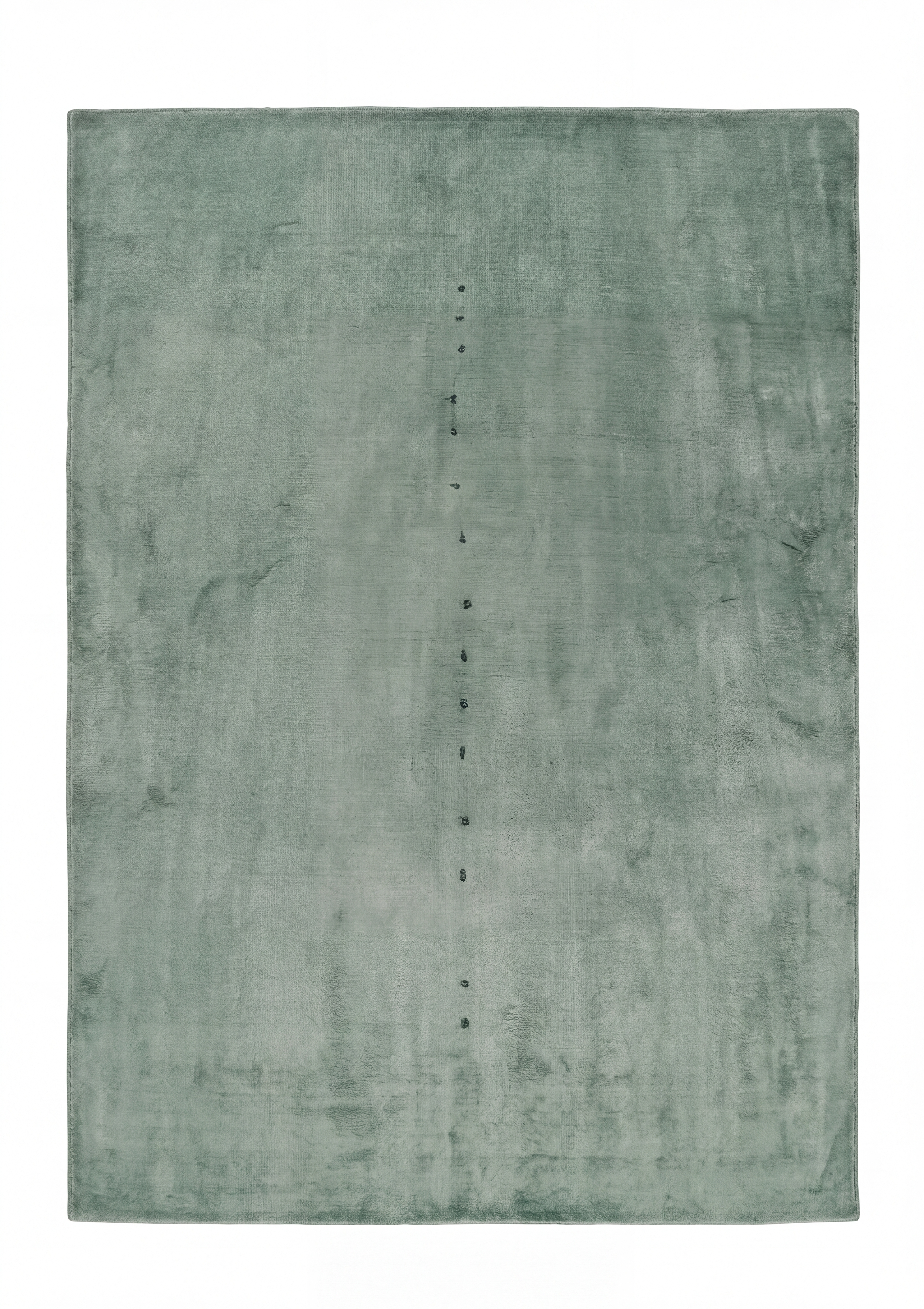 Nepal Solid Sage, Kathmandu, Nepal modern rug, in sage green, Pure Silk, 213 × 305 cm (7'0" × 10'0"), Nasim Carpets Malaysia — view 1
