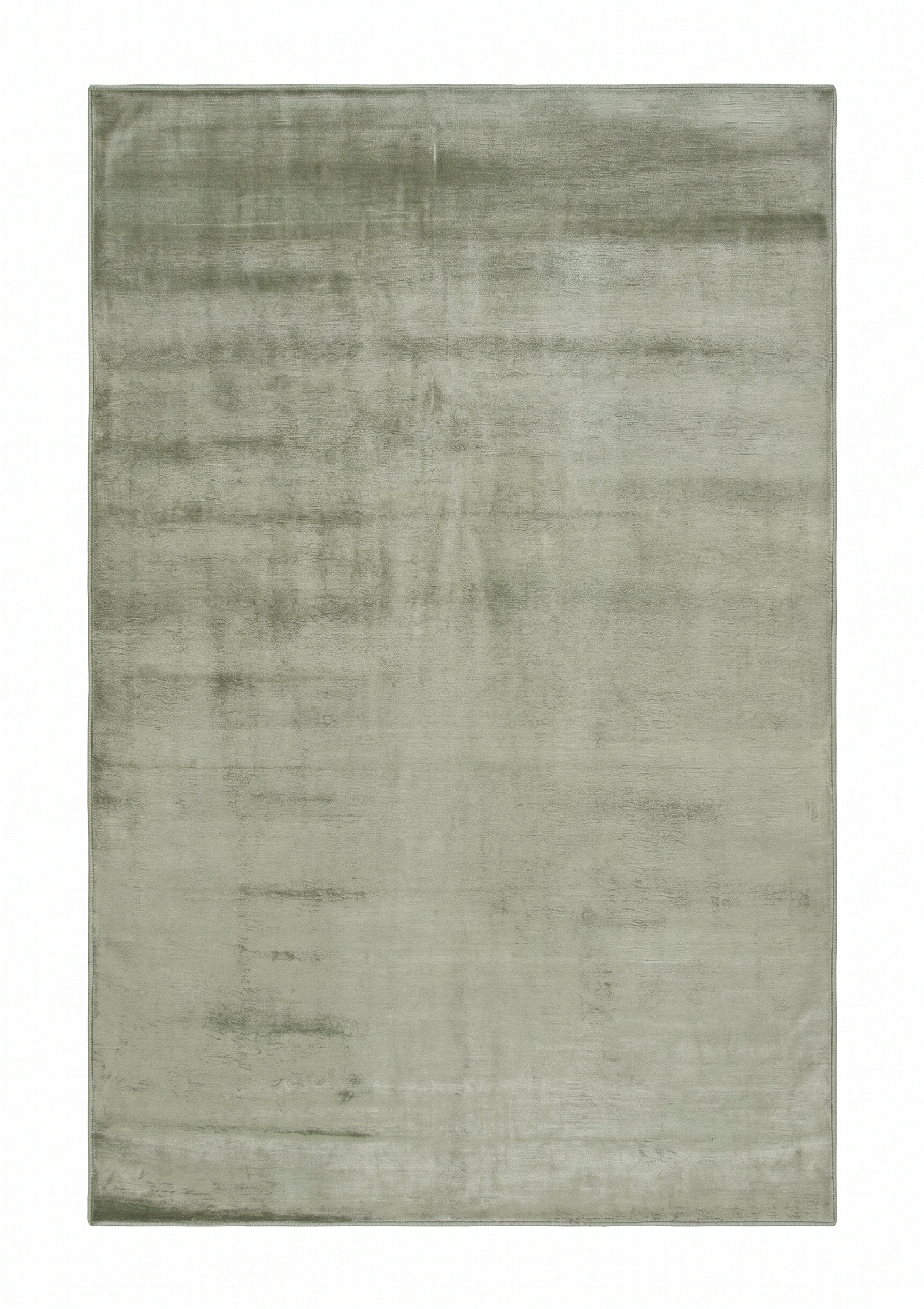 Anatolian Solid Sage Green, Turkey modern rug, in sage green, Bamboo Silk, 244 × 305 cm (8'0" × 10'0"), Nasim Carpets Malaysia — view 1