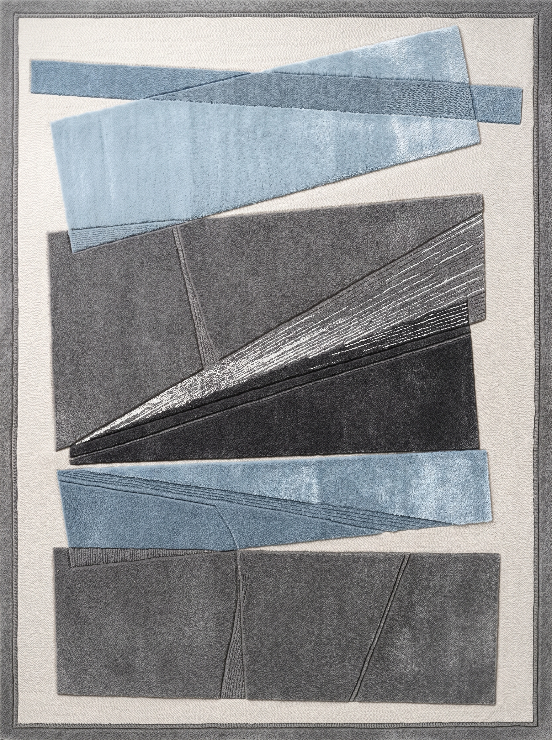 Fracture, custom rug, 200 × 300 cm (6'7" × 9'10"), Nasim Carpets Malaysia
