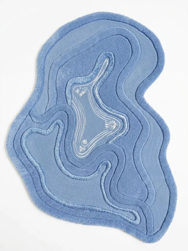 Lagoon, Hand-tufted wool, 200 × 300 cm (6'7" × 9'10"), Nasim Carpets Malaysia
